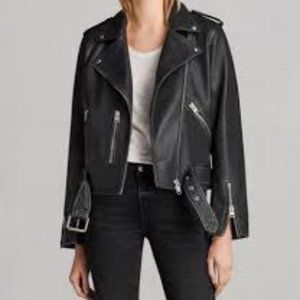 Allsaints Balfern Leather Moto Jacket